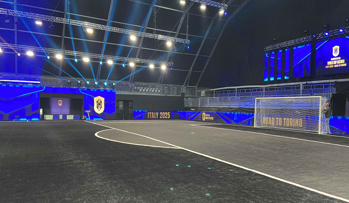 Kings League pitch lighting Kings League pitch lighting